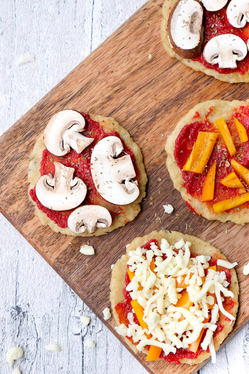 Healthy and Delicious Kids Pizza - A Very Quick Recipe for Children 