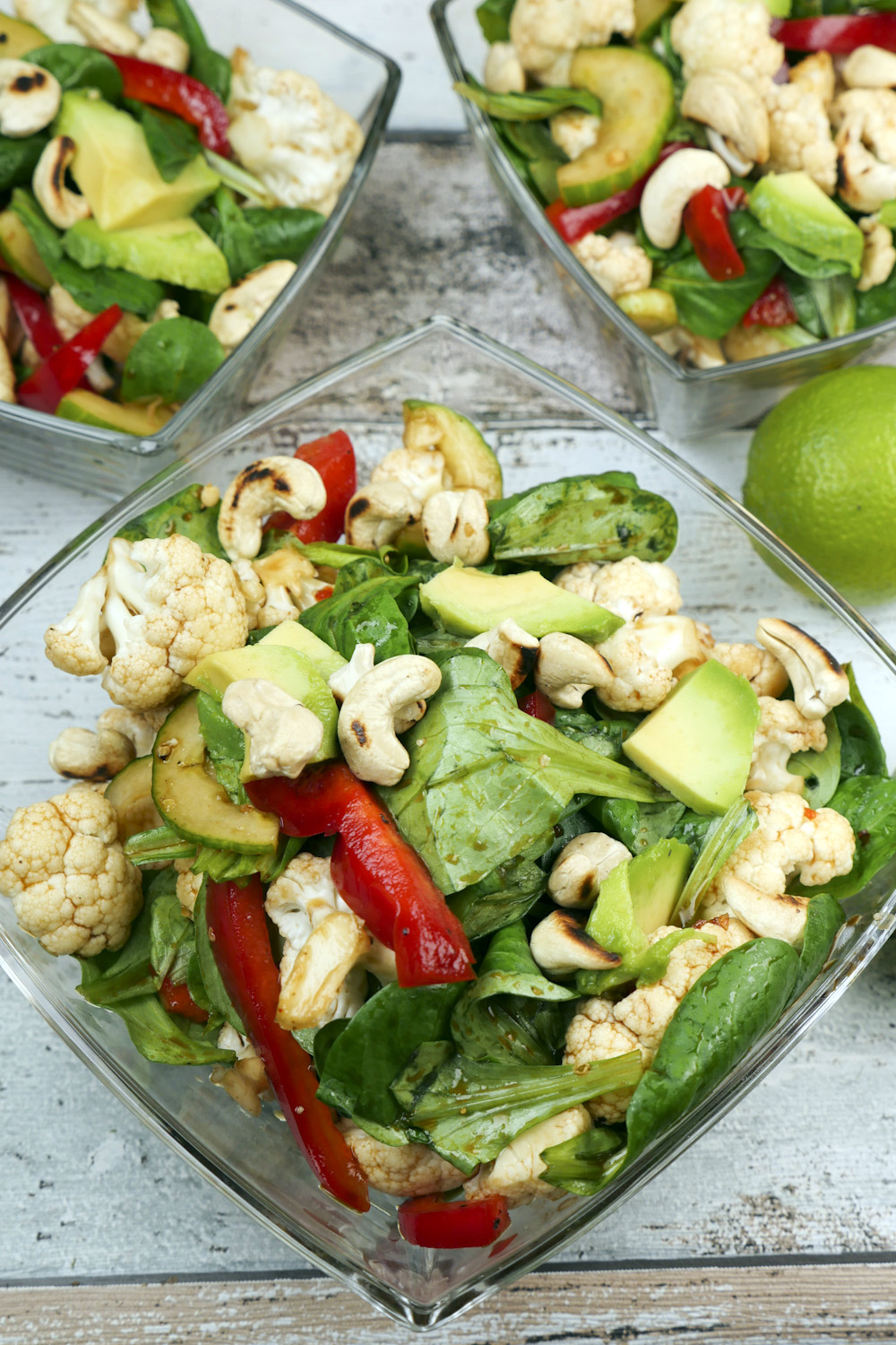 Quick Low Carb Chickpea Salad With Avocado And Tomatoes